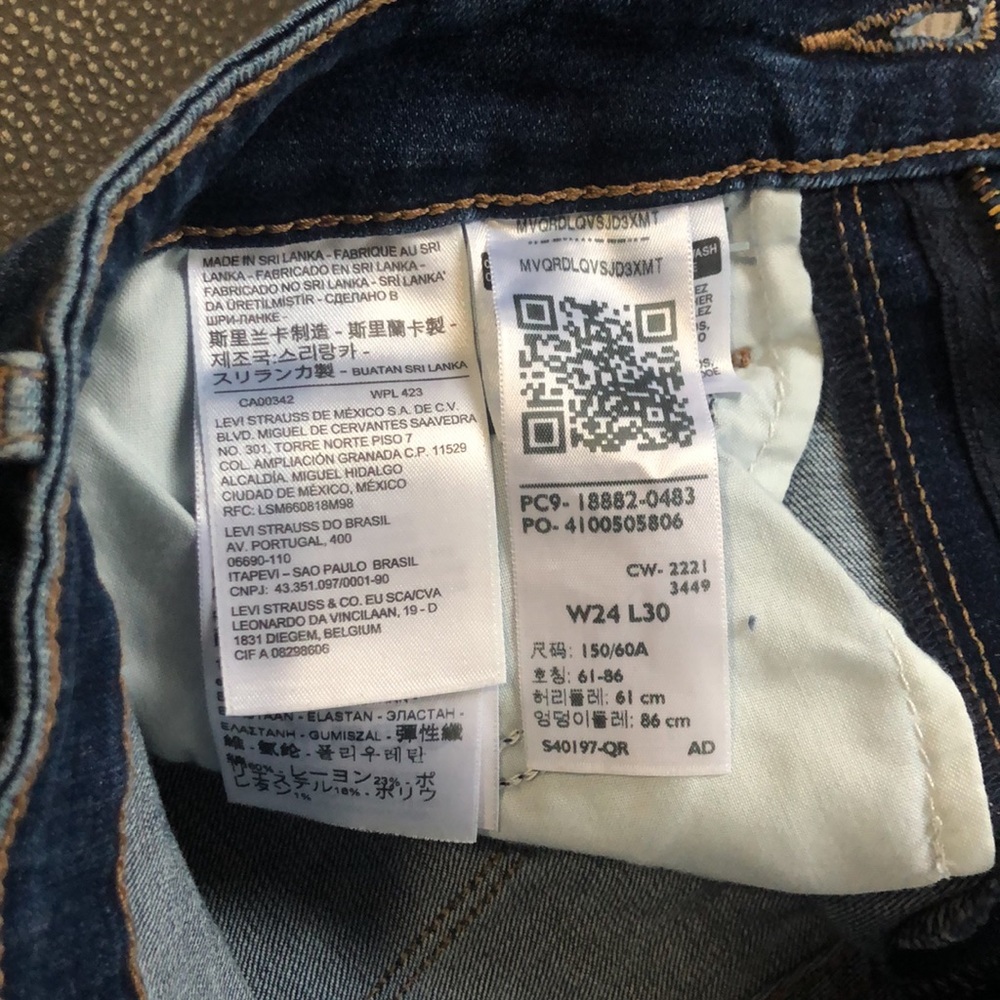 👖Levi’s 721 HIGH RISE SKINNY JEANS - Picture 10 of 16